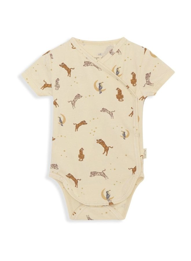 Basic Newborn Body Short Sleeves - Roar - Konges Slojd