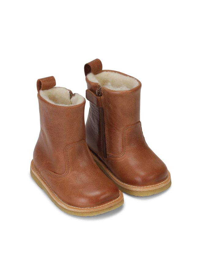 pippi pull on boot - cognac - konges slojd