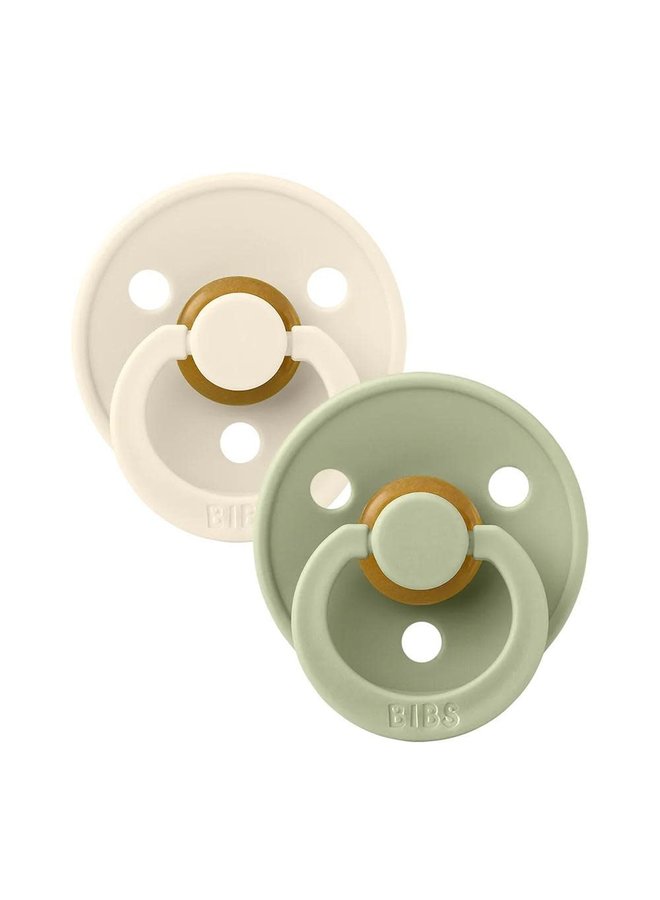 Duo BIBS Symetrical - Ivory/Sage