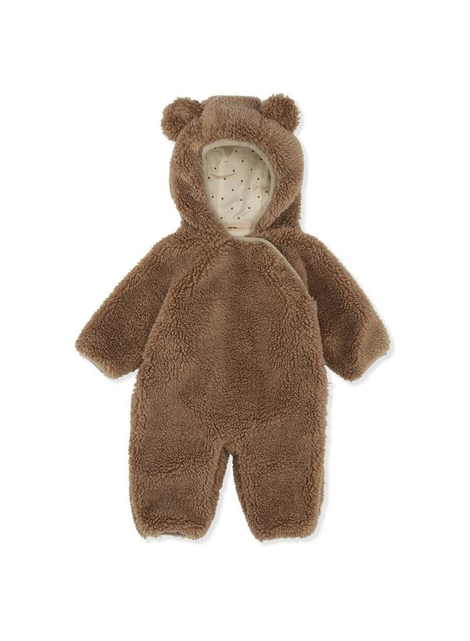 Berenpak Grizz Teddy - Dark Brown - Konges Slojd