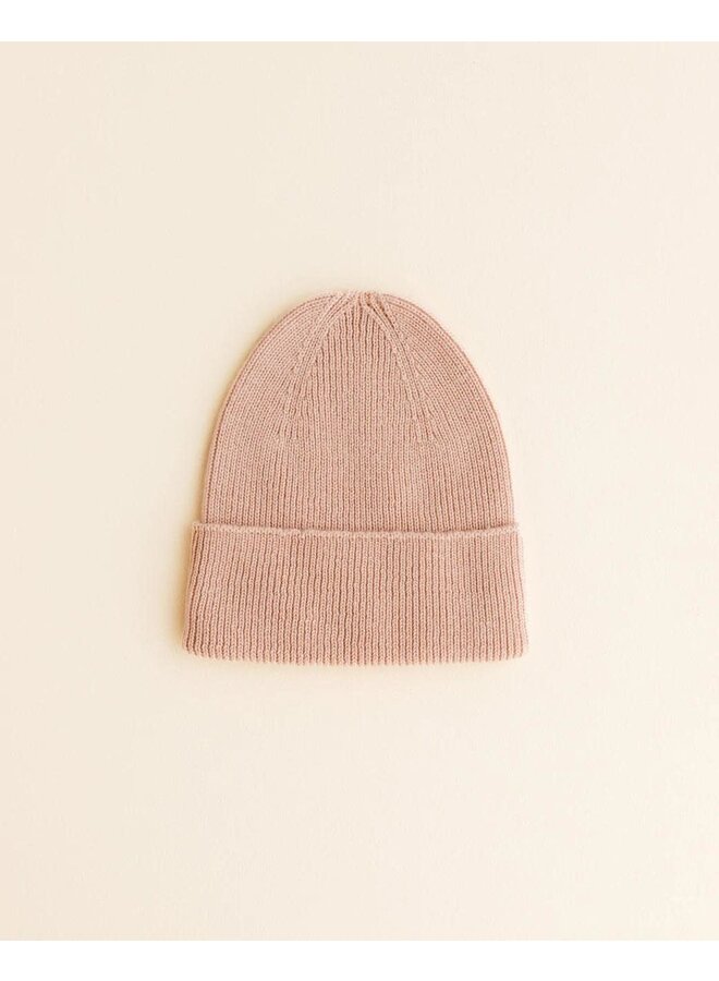 Beanie Newborn - Rose - HVID