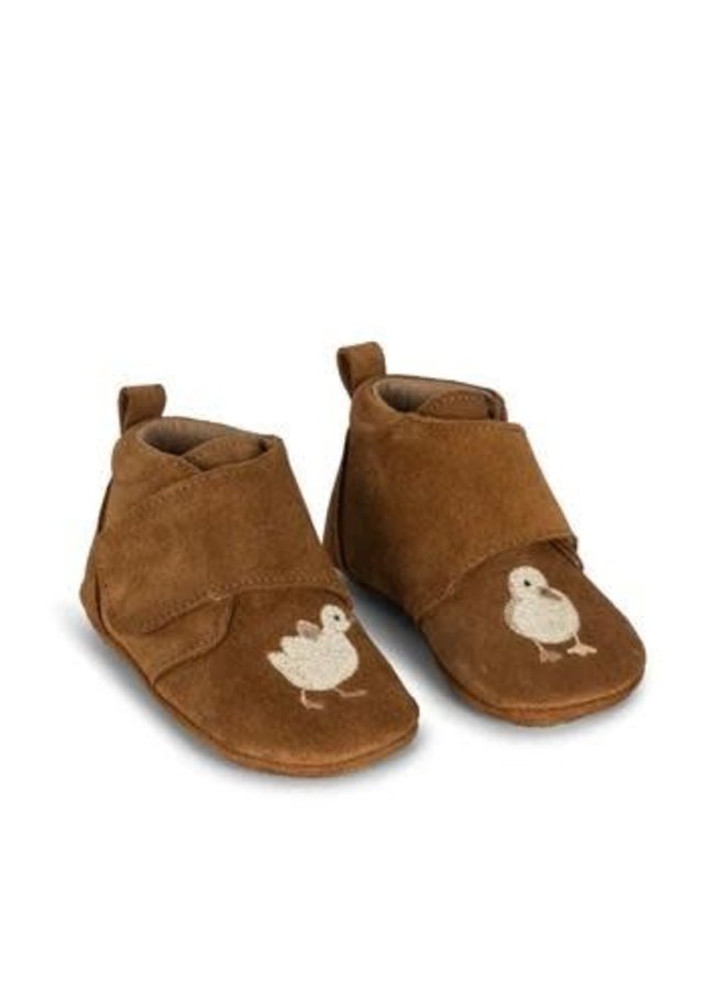 mamour embroidered footies - Konges Slojd - Caramel