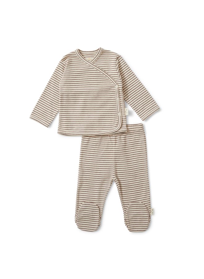 Newborn Two Piece Set - Mocca Beige - Konges Slojd