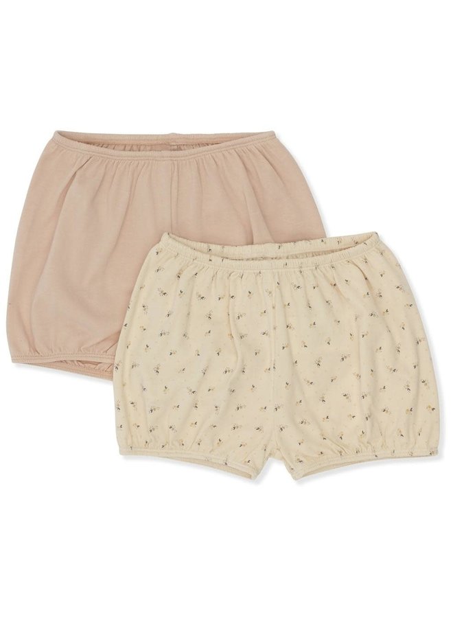 2 Pack Basic Bloomers - Petales - Konges Slojd