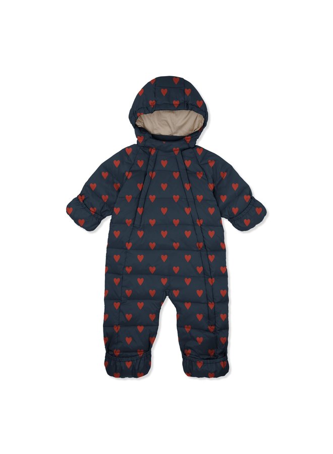 baby down onesie - mon amour - konges slojd