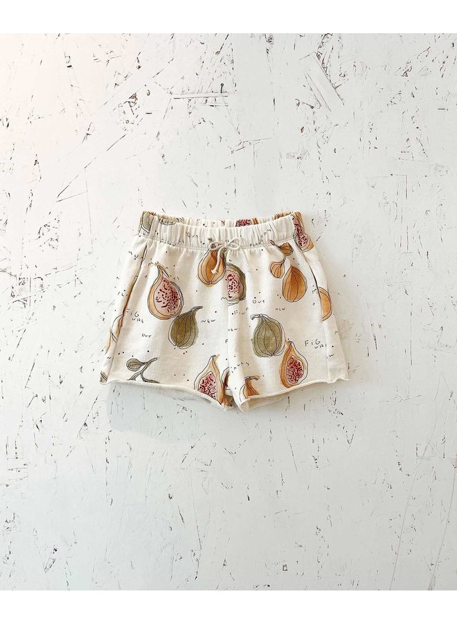 Printed Fleece Shorts - Karite - Play Up