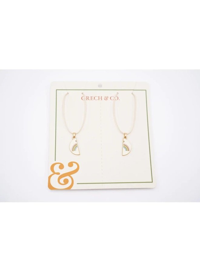 2 Pack Necklace - Rainbow - Grech & Co