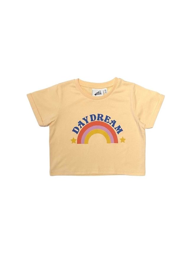 Daydream Crop Tee - Apricot - Cos I Said So