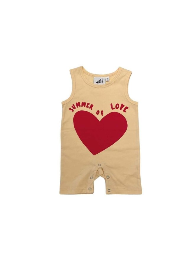 Summer Of Love Onesie - Apricot - Cos I Said So