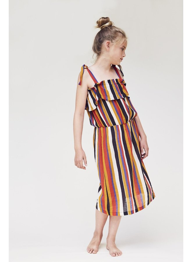 Rie Dress - Summer Fig Stripe - A Monday In Copenhagen