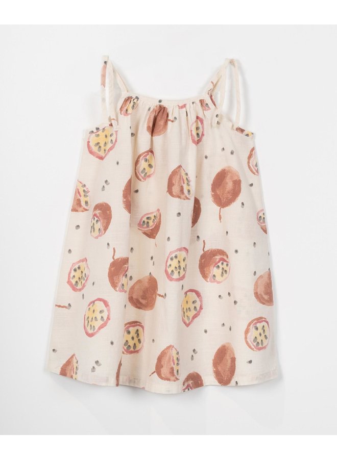 Woven Dress - Fruit - Play Up Junior