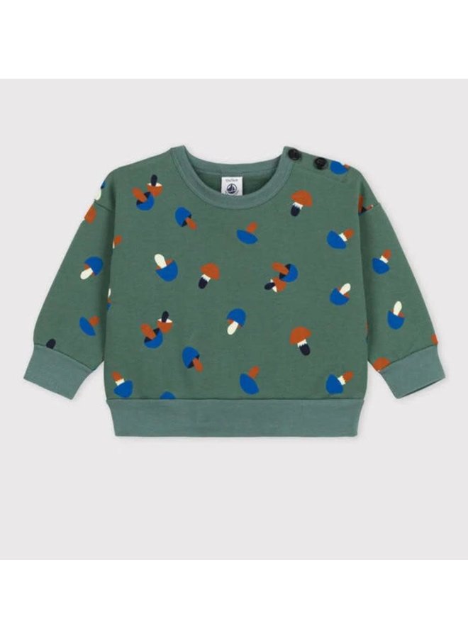 Sweatshirt - Mushrooms - Petit Bateau