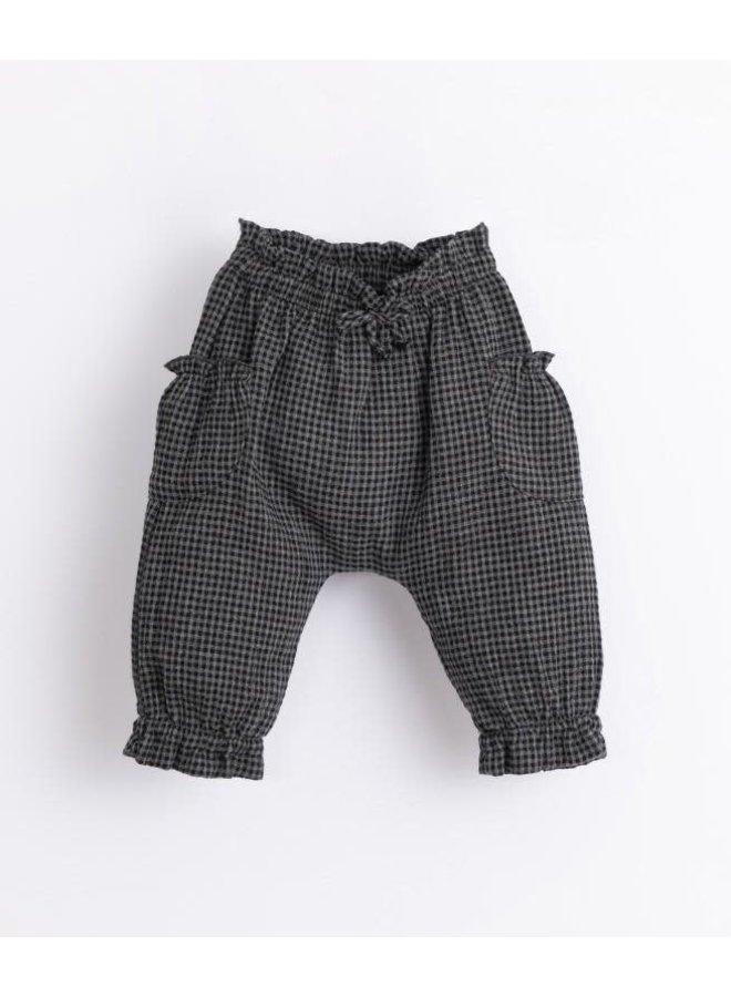 Vichy woven trousers - Play Up