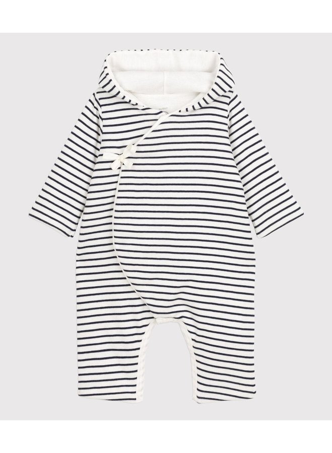 Gewatteerd Berenpakje - Streepjes - Petit Bateau