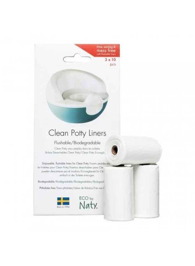 Clean Potty - Zakjes - Naty Eco