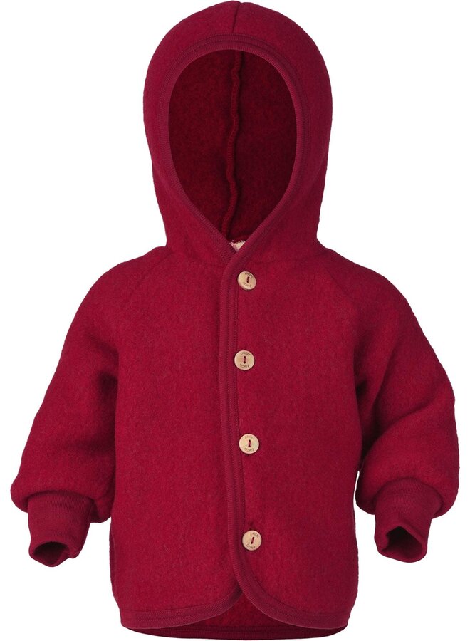 Hooded Jacket - Red - Engel