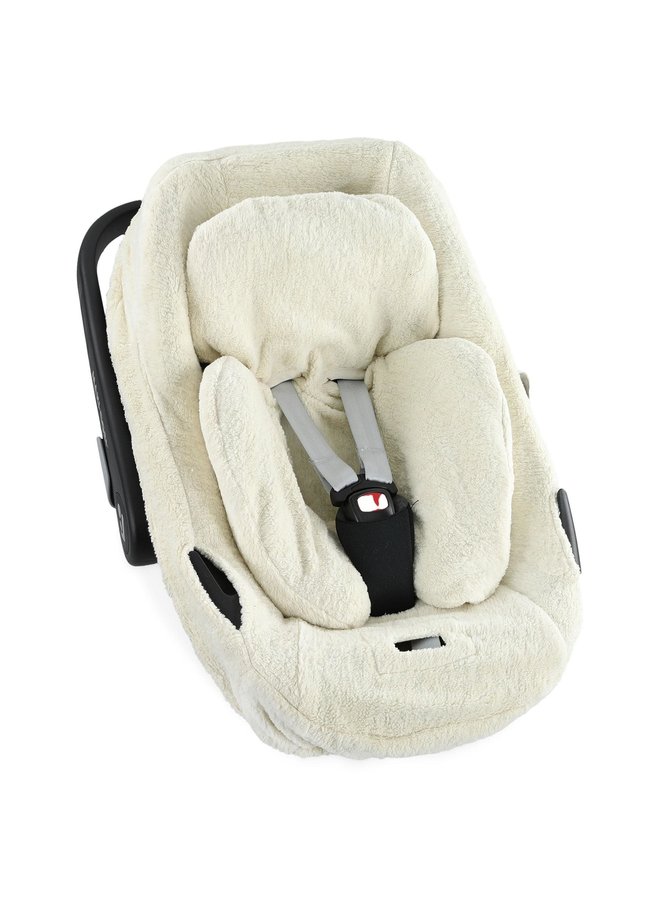 Hoes autostoel - Maxi-Cosi Pebble 360 - Teddy Almond - Trixie