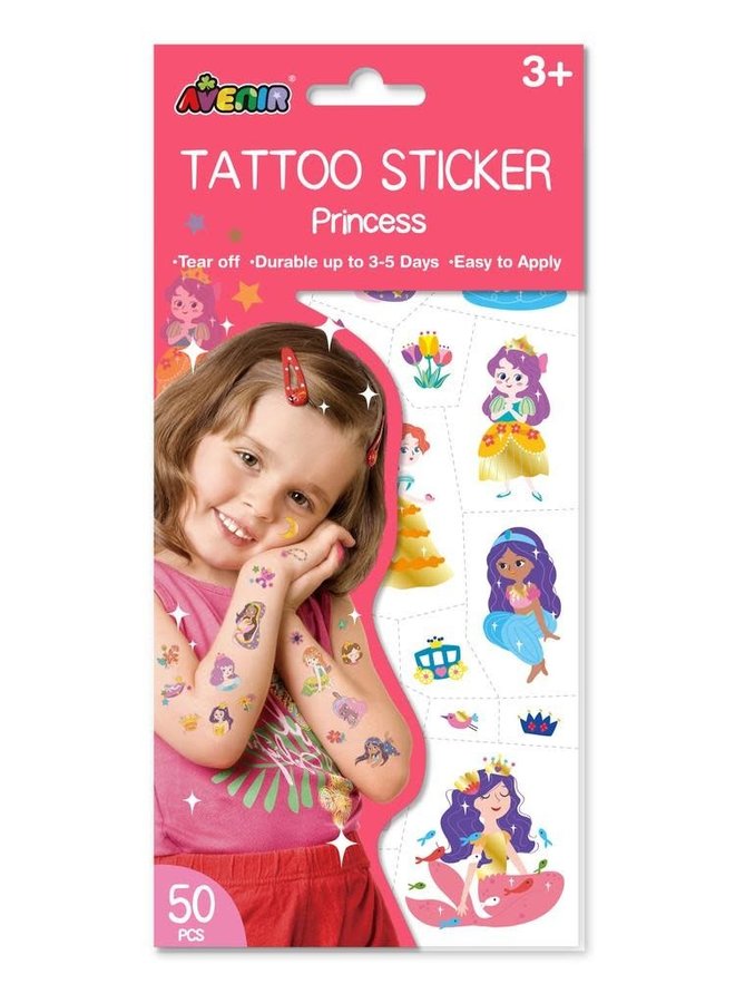 Tattoo Sticker - Princess - Avenir