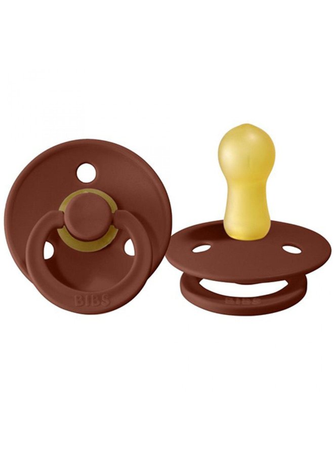 Retro Tutje Natuurlijk Rubber - BIBS - Rust