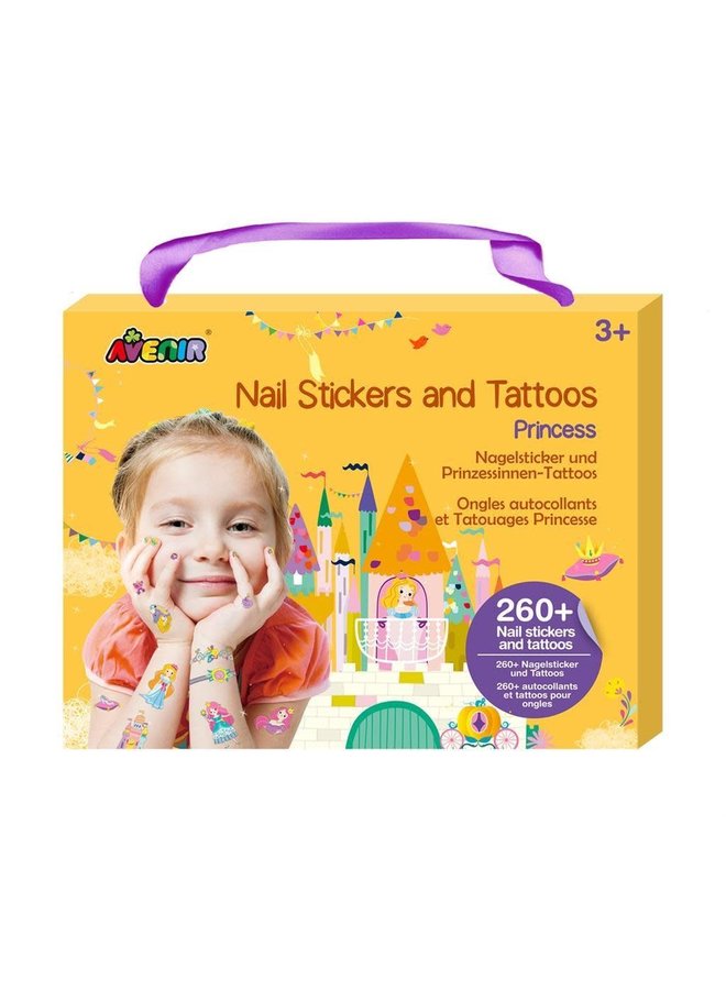 Nail Stickers & Tattoos - Prinses - Avenir