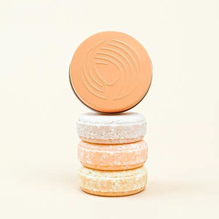 Shampoo Bars Shampoo Bar Blikje Peach Shampoo Bars Mamazoet