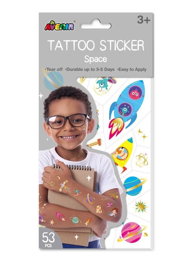 Tattoo Sticker - Space - Avenir