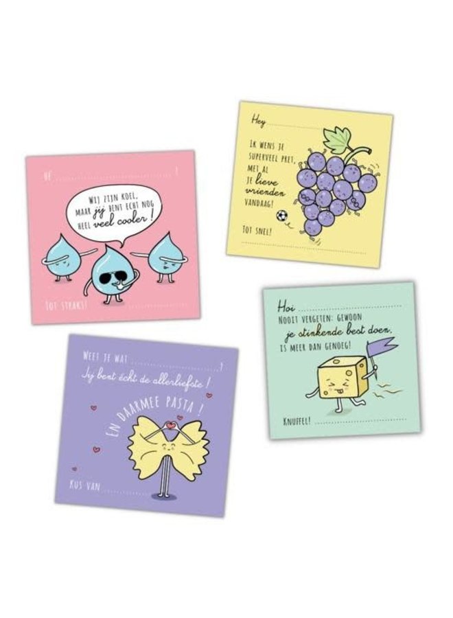 Hanne Luyten's Brooddoosbriefjes reeks 3 - limited edition Giftset