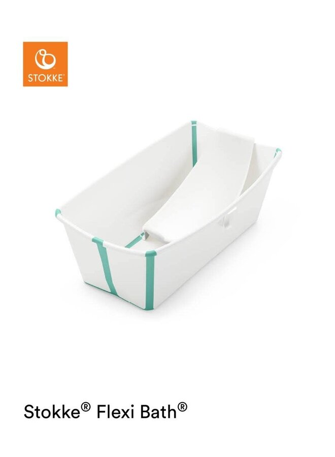 Flexi Bad Set - White Aqua - Stokke