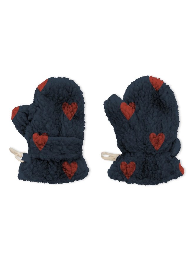 grizz teddy baby mittens - mon amour - konges slojd