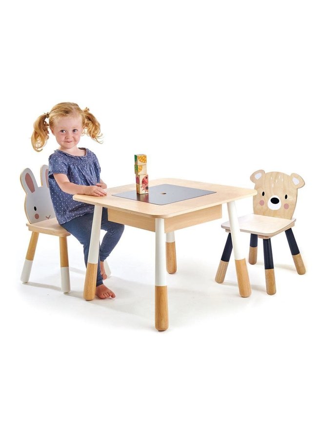 Set Kindertafel & Stoelen - Forest - Tender Leaf Toys