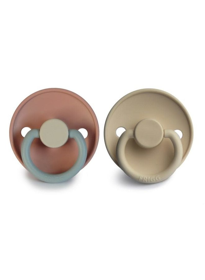 Duo Frigg - Color - natuurlijk rubber - Queen/Sandstone