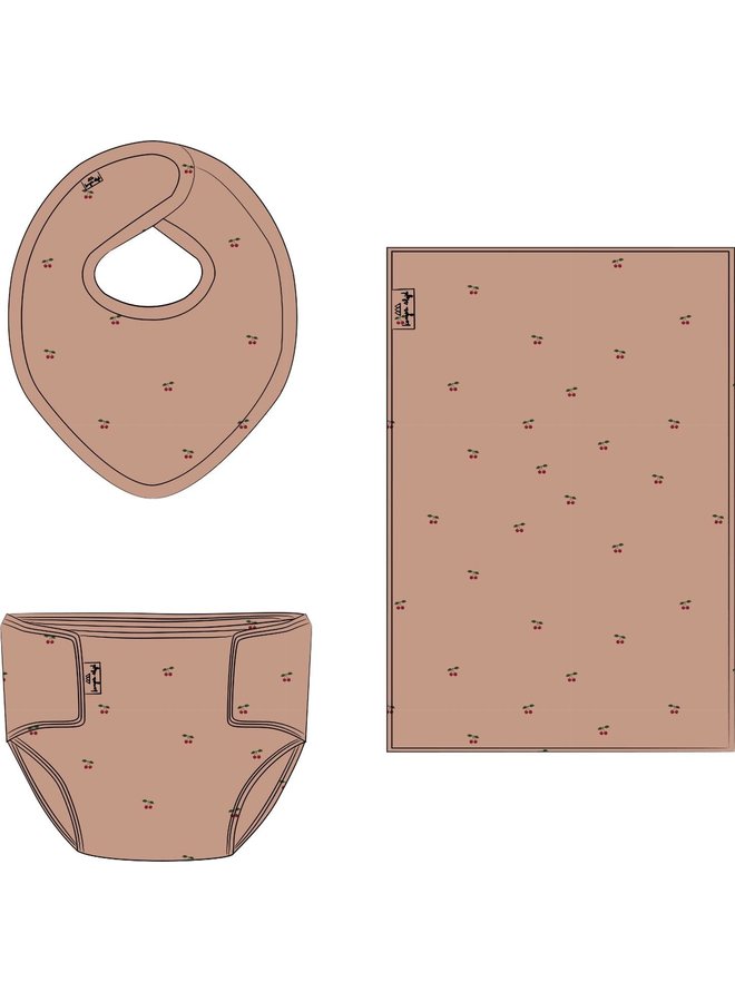 doll nursery set - Cherry Blush - Konges Slojd