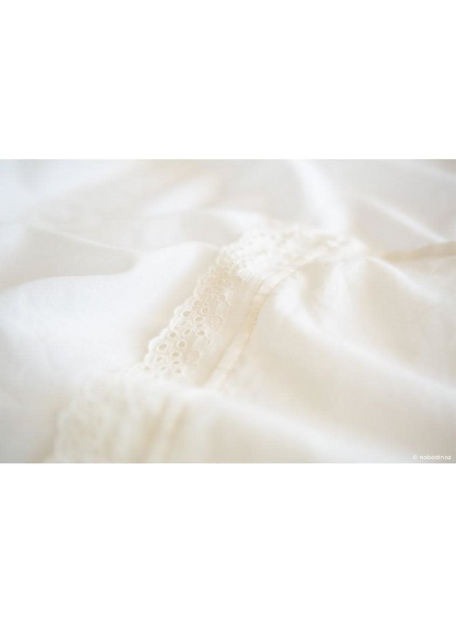 Dekbedset Vera Eyelet Lace - Natural - Nobodinoz