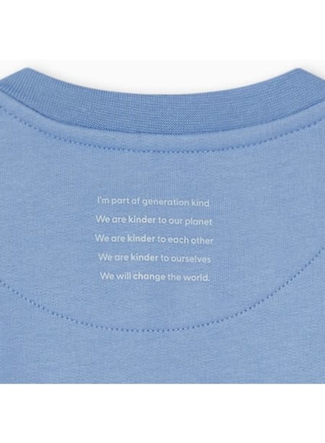 Sweatshirt Generation Kind - Blue - Mori