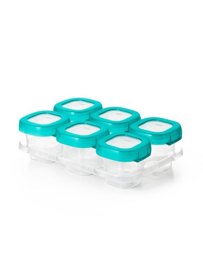 Bewaarset 6x60 - Teal - Oxo Tot