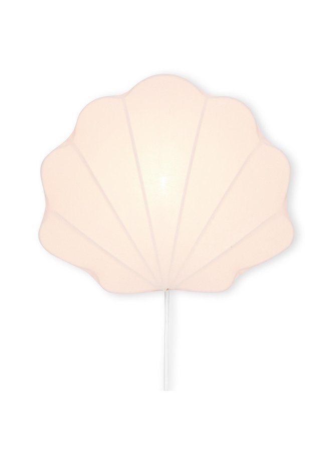 Fabric Lamp Clam - Blush - Konges Slojd