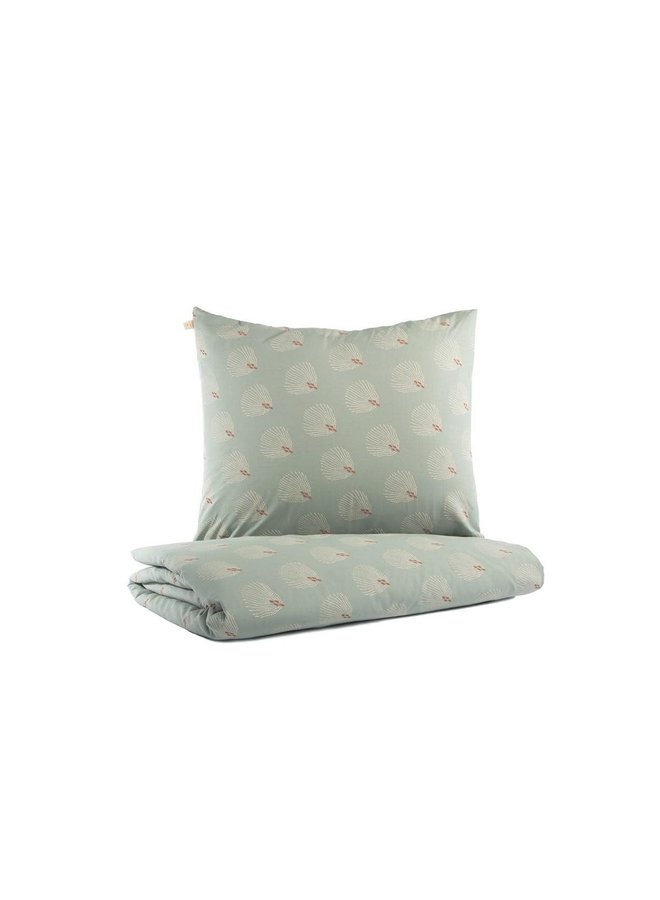 Dekbedset 150x200 - Blue Gatsby/Green - Nobodinoz