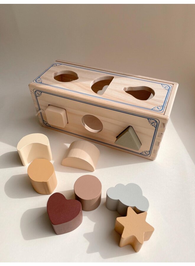 Moon Cloud & Star Shape Sorter - Konges Slojd