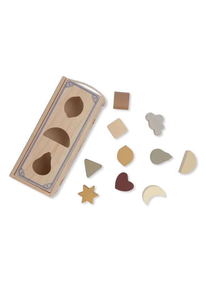 Moon Cloud & Star Shape Sorter - Konges Slojd