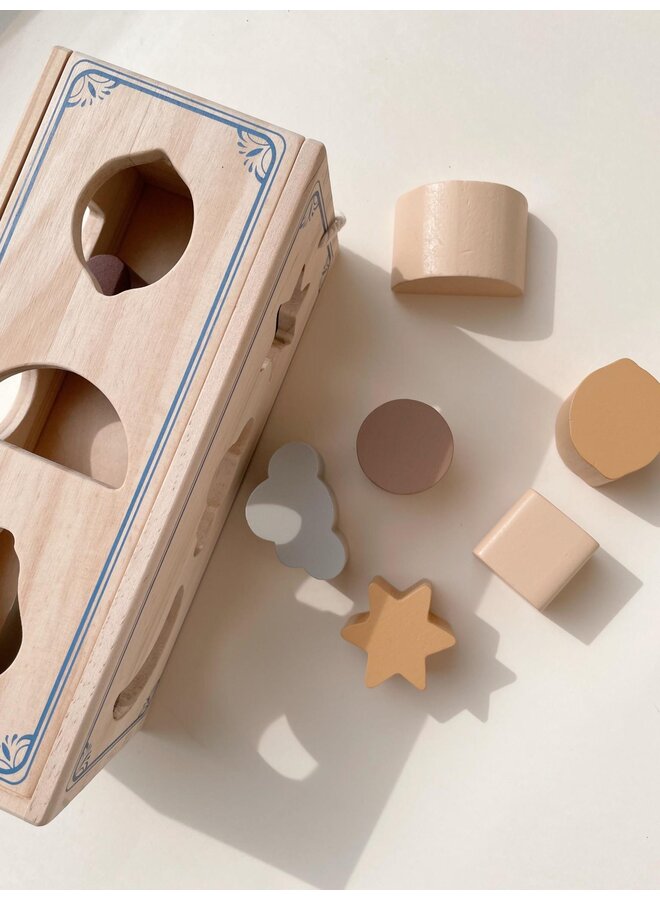 Moon Cloud & Star Shape Sorter - Konges Slojd