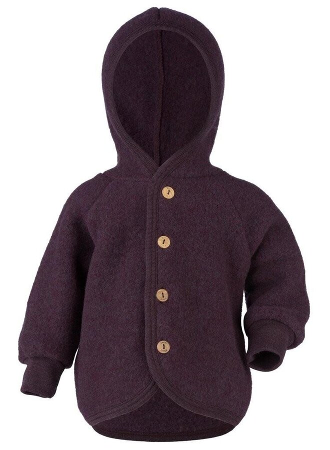 Hooded Jacket - Berry - Engel