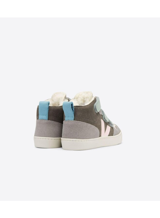 Veja Mid Suede Multico - Moonrock