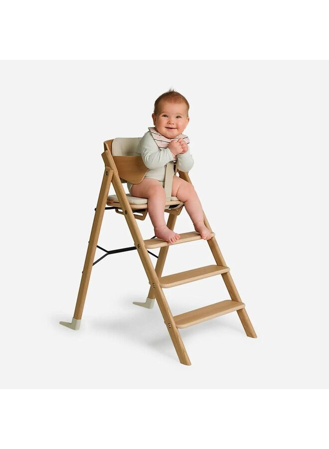 Klapp Foldable High Chair - Natural Premium Oak - KAOS