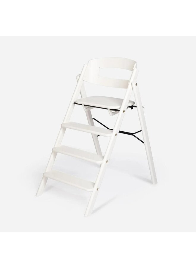 Klapp Foldable High Chair -  White Beuk- KAOS