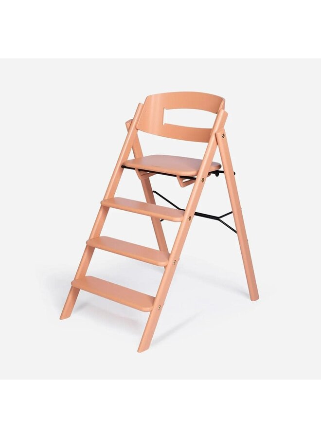 Klapp Foldable High Chair -  Pale Coral Beuk - KAOS