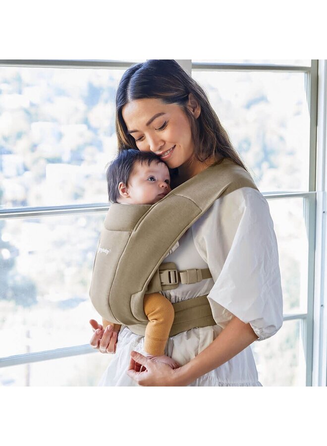 Babydraagzak Embrace - Soft Knit - Soft Olive - Ergobaby