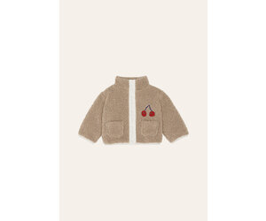 The Campamento Teddy Baby Jacket - Ecru - The Campamento