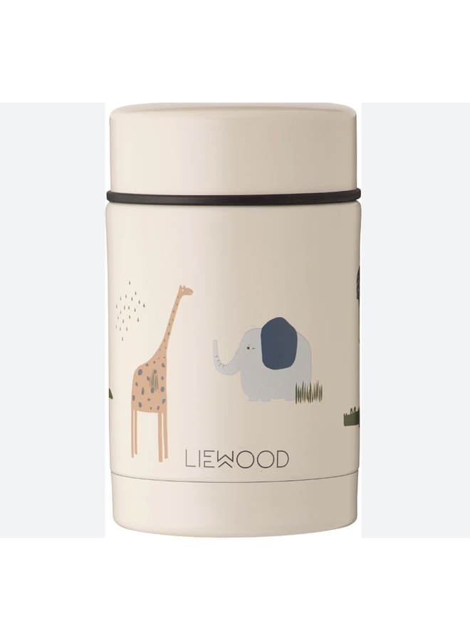 Nadja Food Jar - 250 ml - Safari Sandy Mix - Liewood