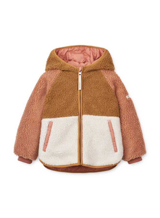 Jackson Reversible Jacket - Tuscany Rose Mix - Liewood