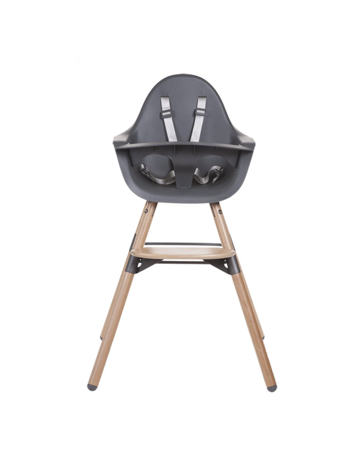 Childhome Eetstoel Evolu 2 Naturel Antraciet Childhome Mamazoet